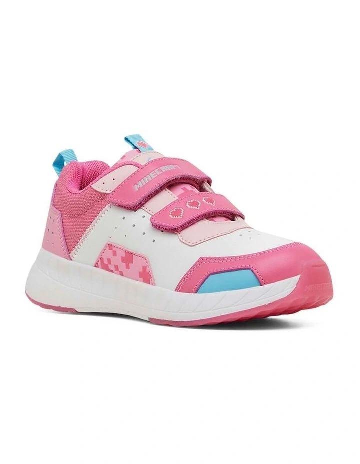 Hendy School Shoe in Pink