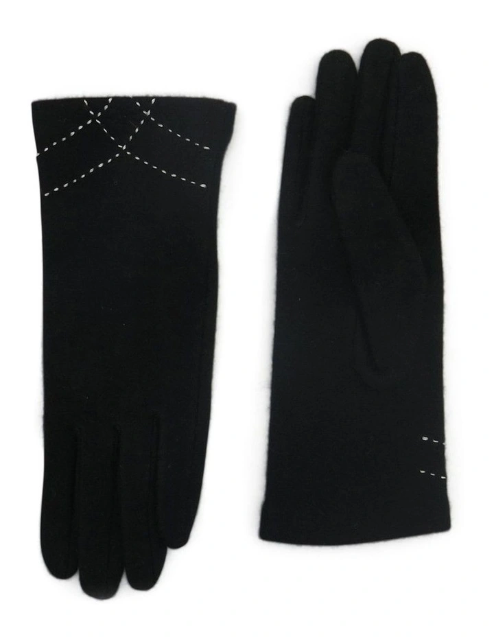 Karina Gloves in Black