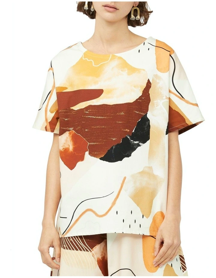Classic Top is Dessert Print