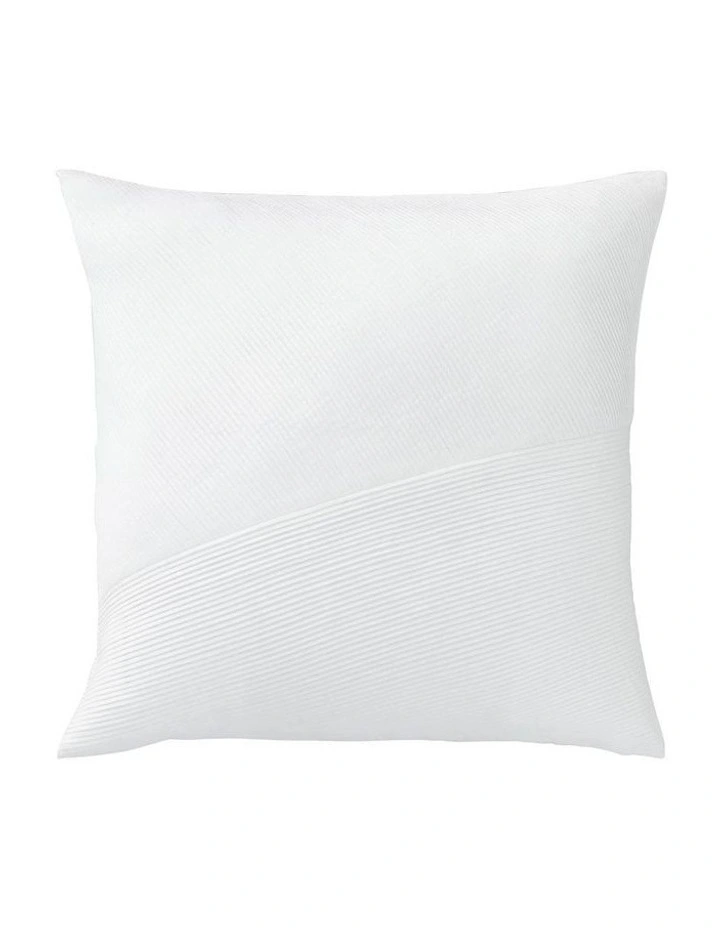 Salton Square Cushion in White