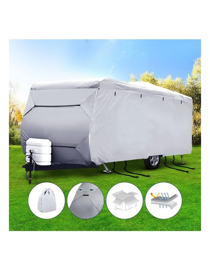 Weisshorn 22-24ft Caravan Cover Campervan 4 Layer Heavy Duty UV Carry Bag