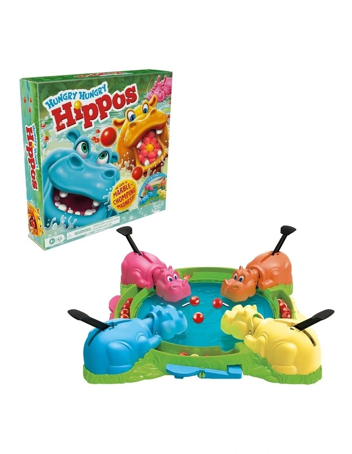 Hungry Hippos Board Game in Multi