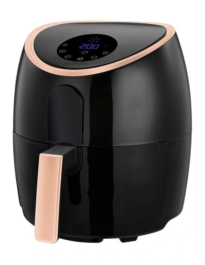 Digital Air Fryer 7.1L in Rose Gold/Black