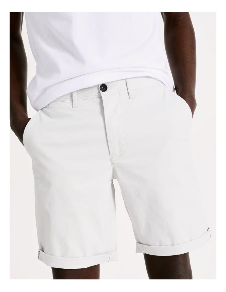 Boston Chino Short in Stone