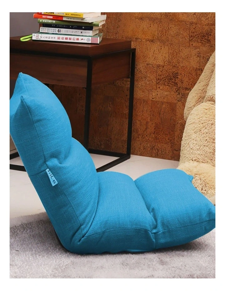 Floor Lounge Recliner Chair in Blue