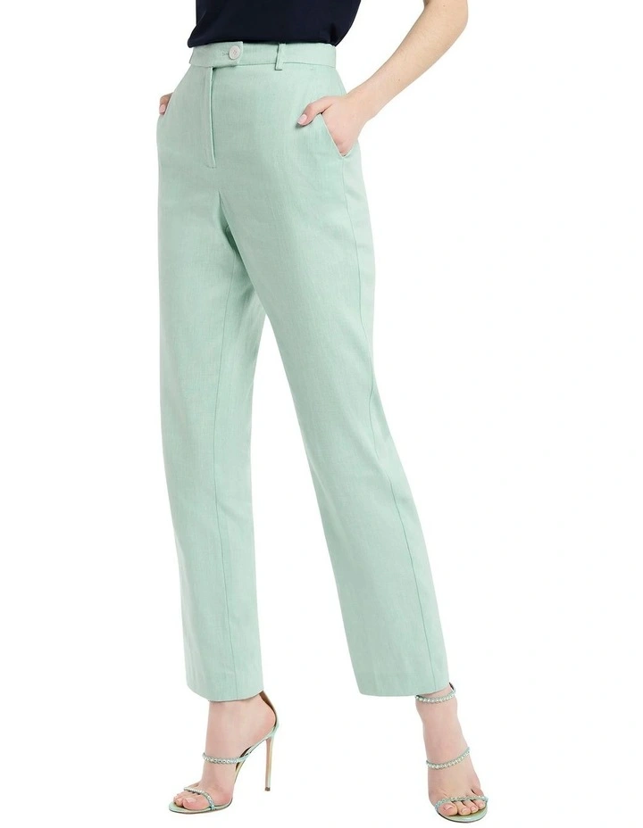 Leaf To Paradise Pant in Gum Leaf Green