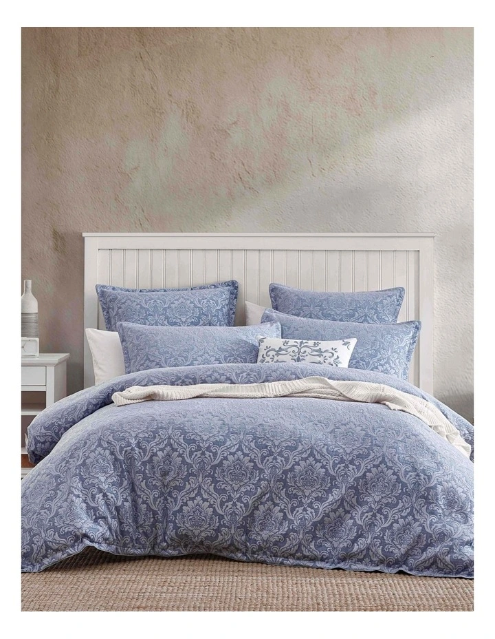 Monterey Quilt Cover Set Wedgwood