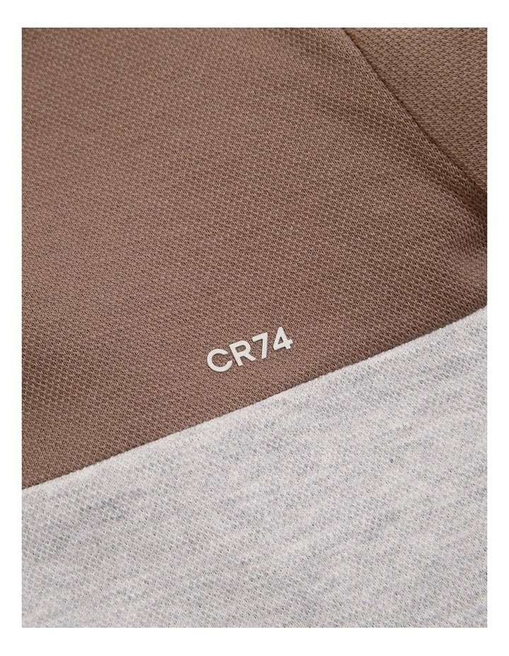 Block Stripe T-shirt in Electric Blue