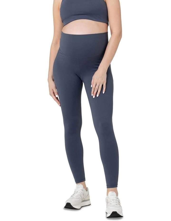 Tempo Legging in Blue Steel