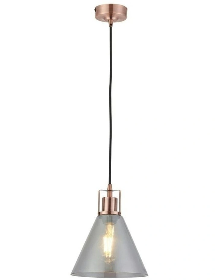 Conea Pendent Light in Copper