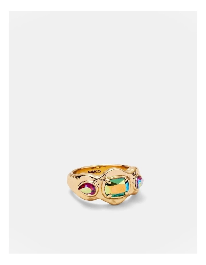 Reflective Ring in Green
