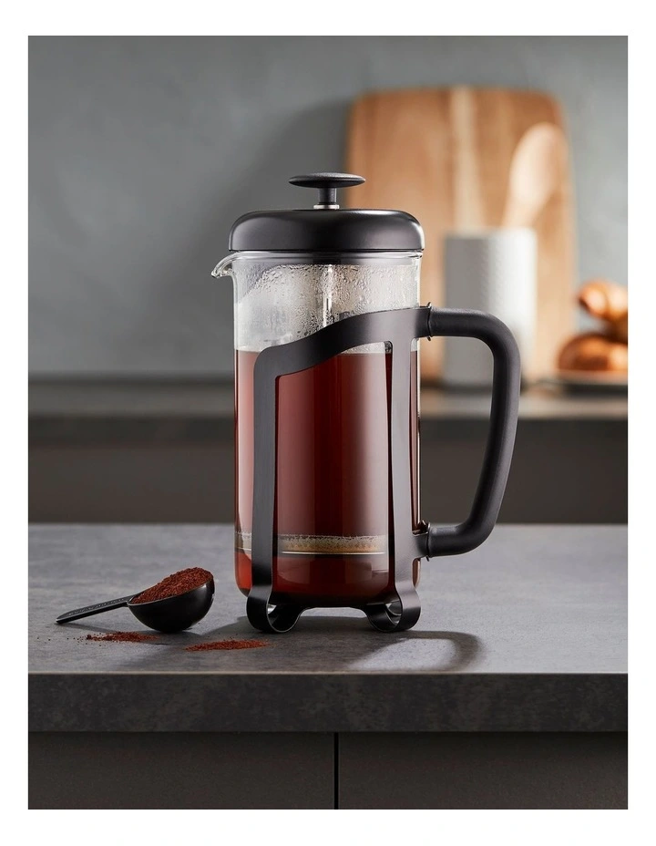 Coffee Press with Scoop 1000ml in Black