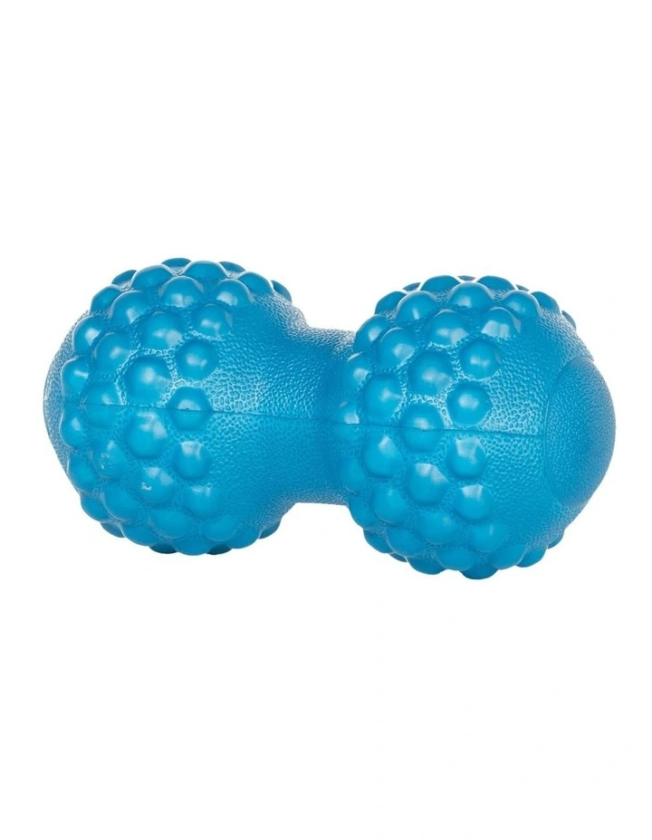 Back and Body Buddy Double Massage Ball Roller in Blue