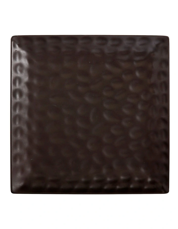 Gravity Gift Boxed Square Platter 35cm in Black