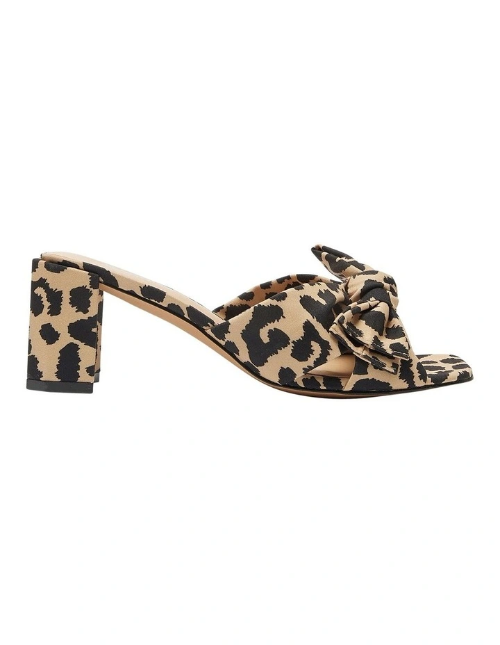 Aria Sandals in Animal Print