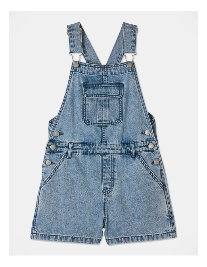 Denim Overall in Dark Denim