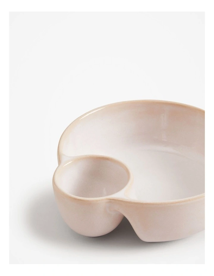 Souk Stoneware Olive Dish in Natural