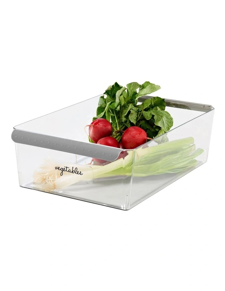 Wide Deep Bin 36.2 X 22.9 X 10.5cm in Clear