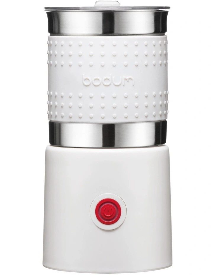 Bistro Electric Milk Frother Barista White 11901-913AUS