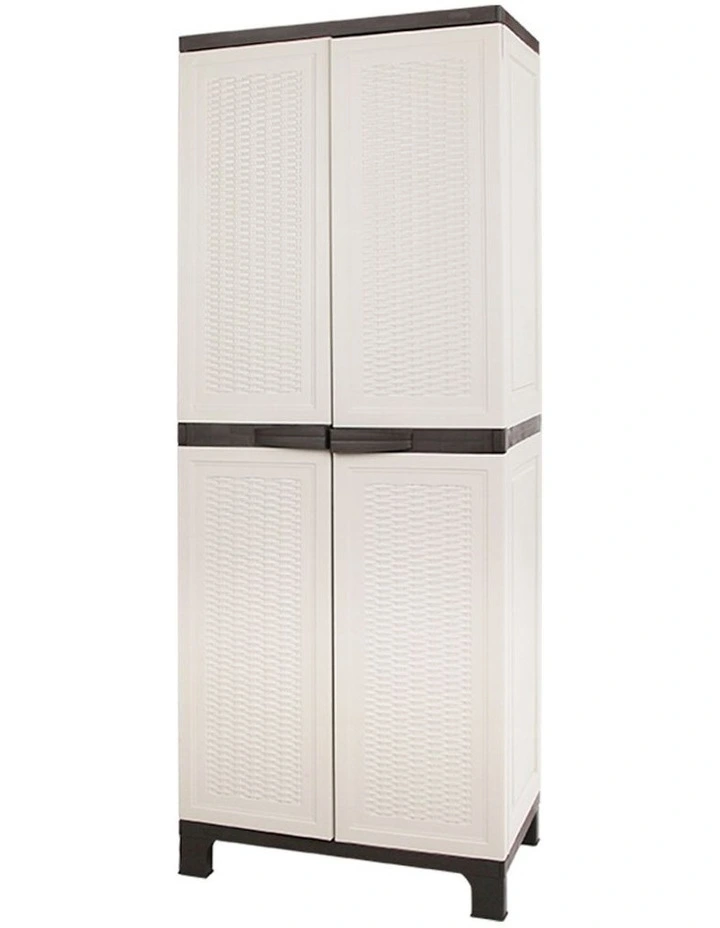 Lockable Storage Cabinet 173cm in Beige