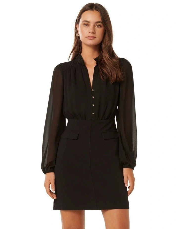 Daniella Mini Dress in Black