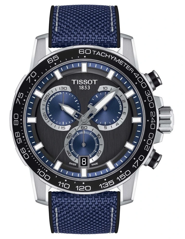 Supersport Chrono T1256171705103 Watch in Blue