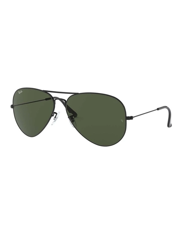Aviator Black RB3026 Sunglasses