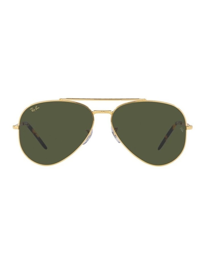 New Aviator Sunglasses in Gold