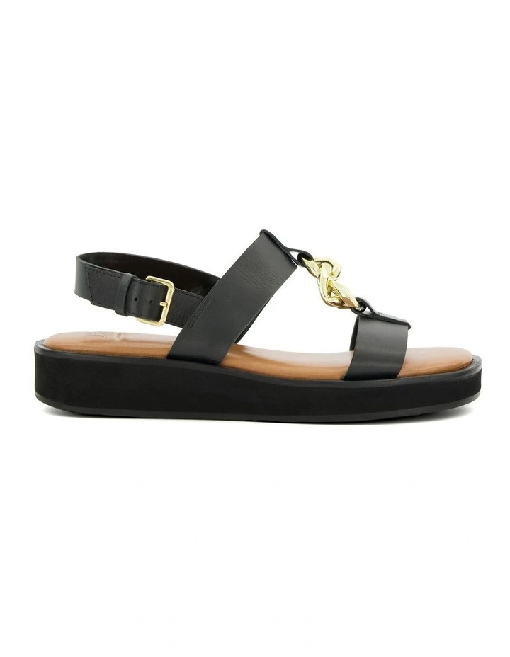 Lyssia Sandal in Black