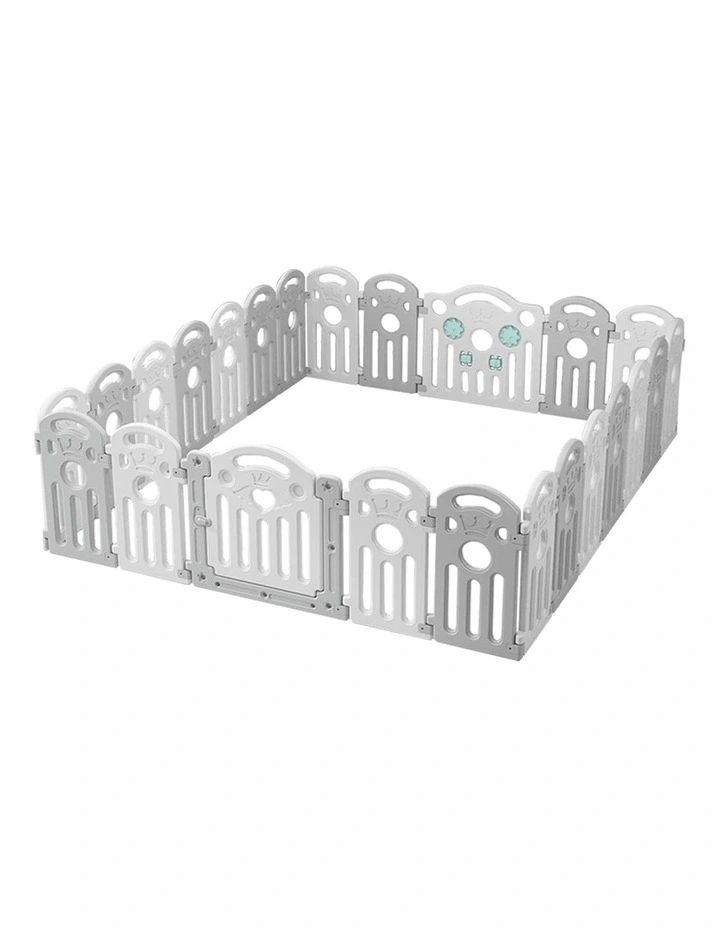 Playpen Baby Safety Gate Toy 24 in Grey