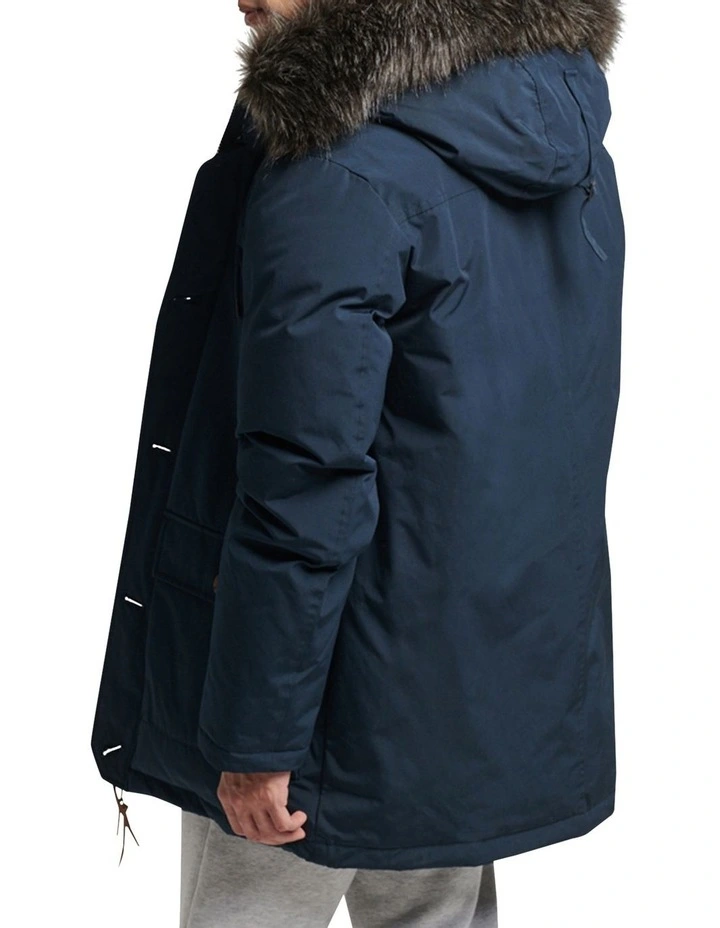 New Rookie Down Parka in Dark Navy