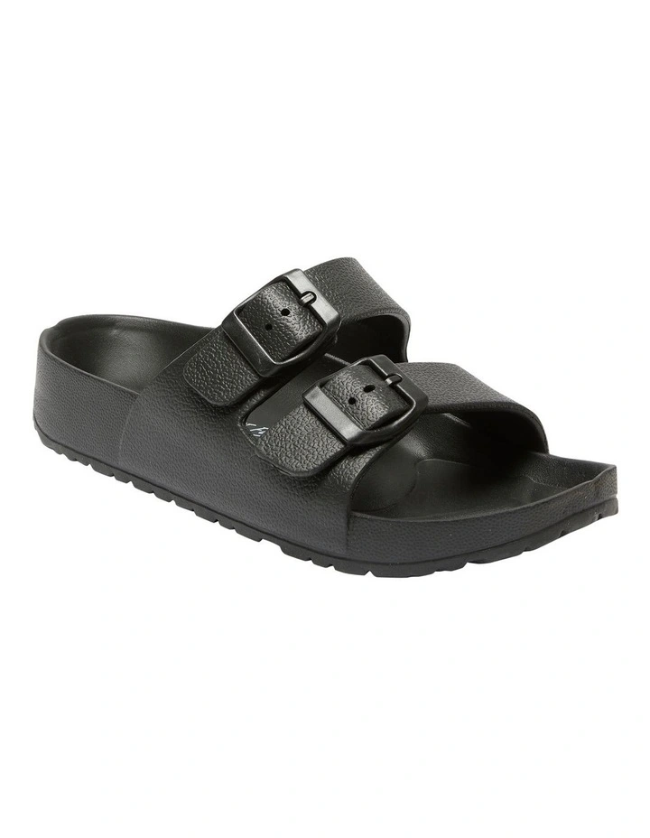 Tank Sandals in Black