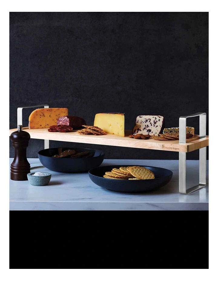 Multi Height Serving Board Medium in Natural