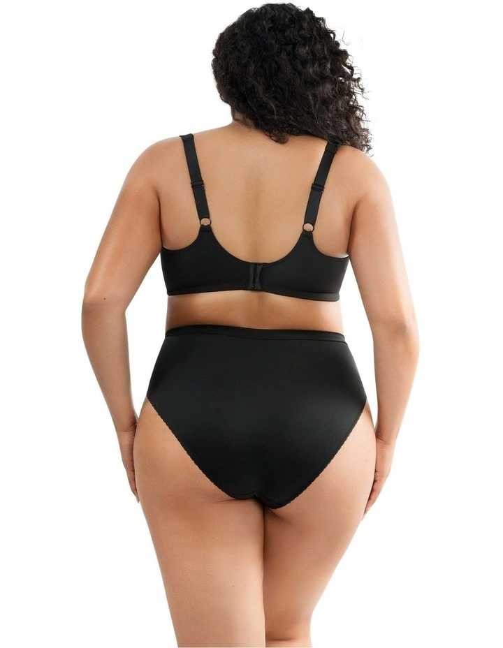 Erika Everyday Seamless Underwire T-Shirt Bra in Black