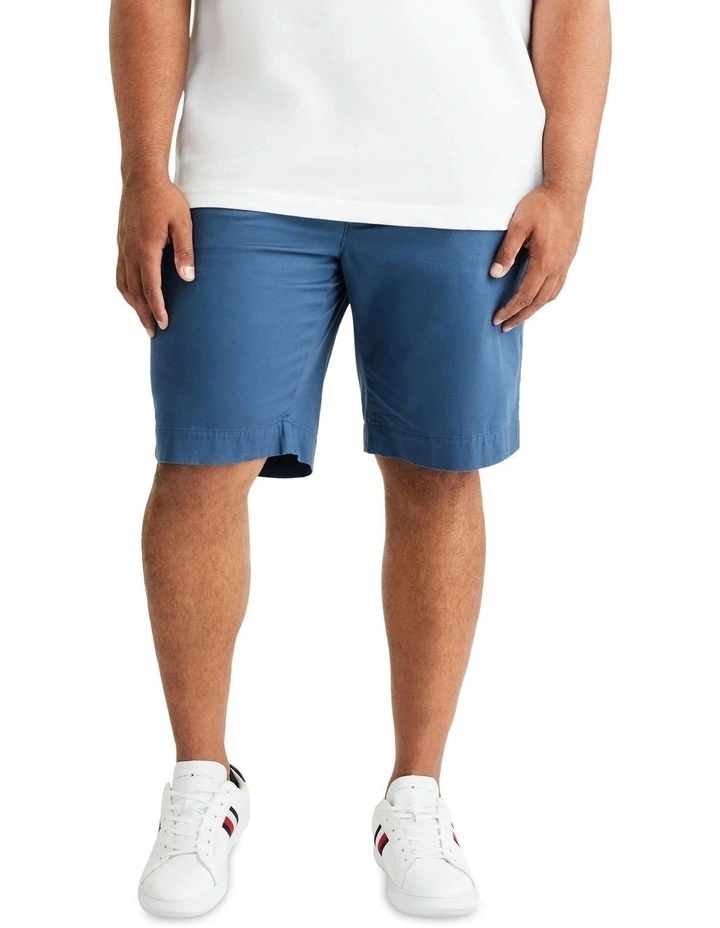 Big & Tall 1985 Collection Madison Twill Shorts in Blue
