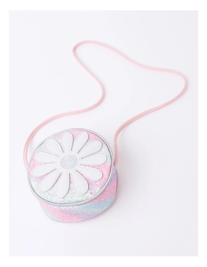 Daisy Crossbody Bag in Sliver