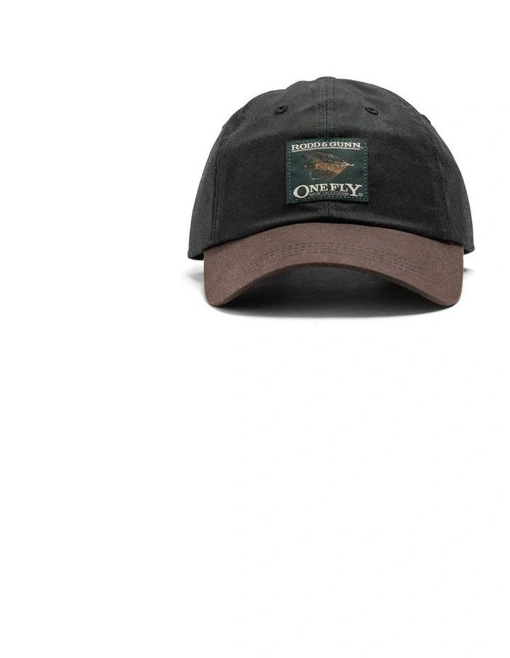 One Fly-Two Cap in Black