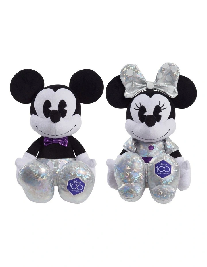 D100 Mickey Or Minnie Mouse Plush Toy 19 Inch Assortment