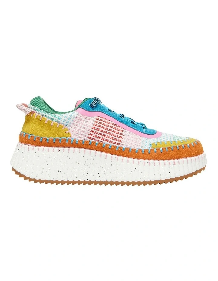 Vivid Sneakers in Bright Multi