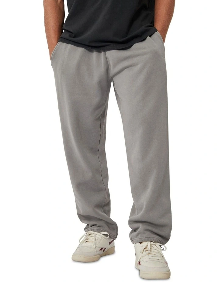 The Del Sur No Cuff Track Pant in Asphalt