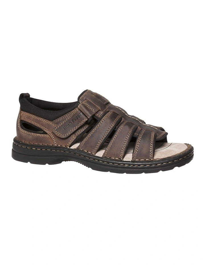 Spartan Closed Back Brown Sandal