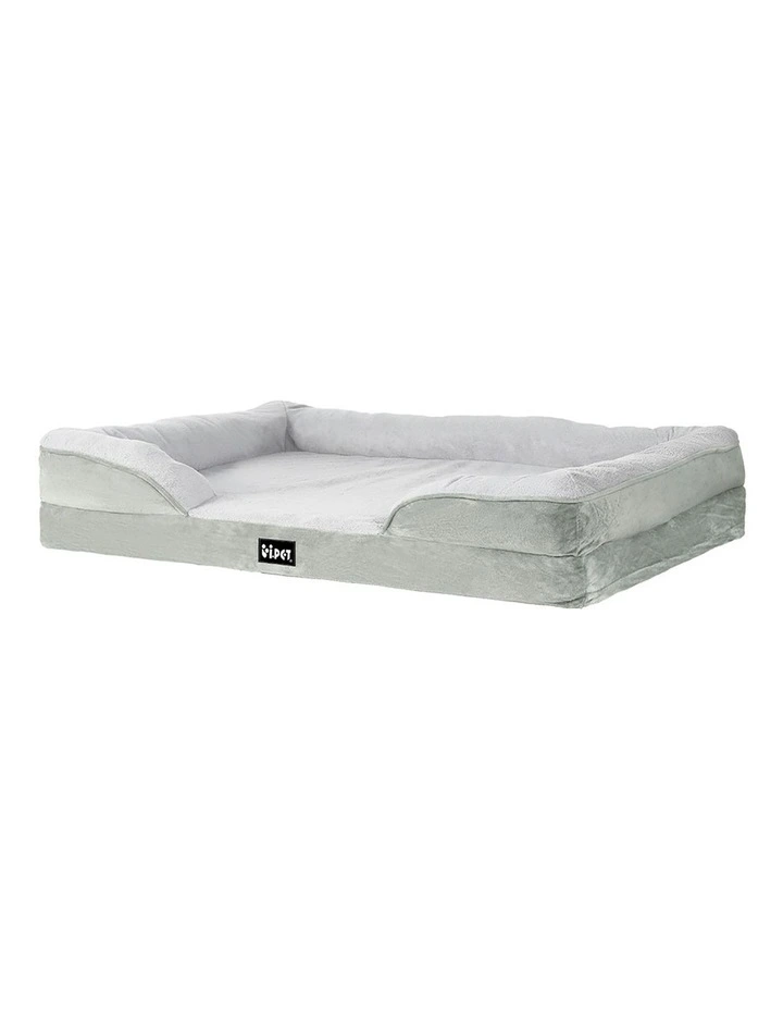Large Sofa Washable Pet Bed in Grey