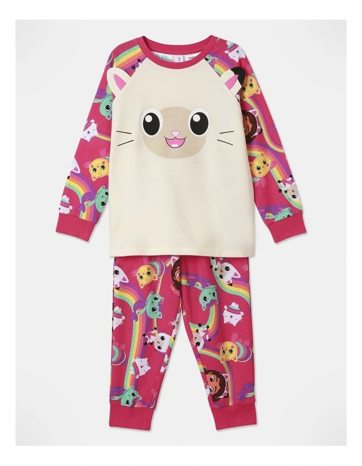 Pyjama Set in Raspberry