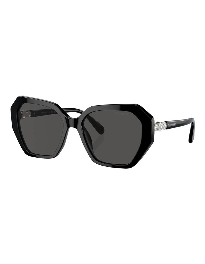 SK6017 Sunglasses in Black