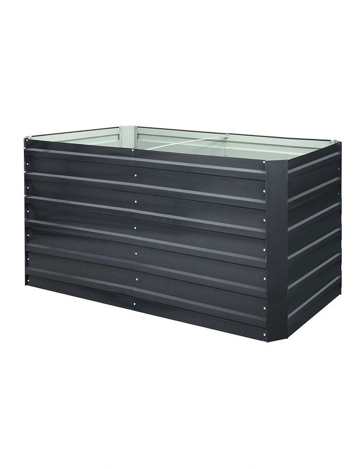 Garden Bed Planter 160x80x77cm in Grey