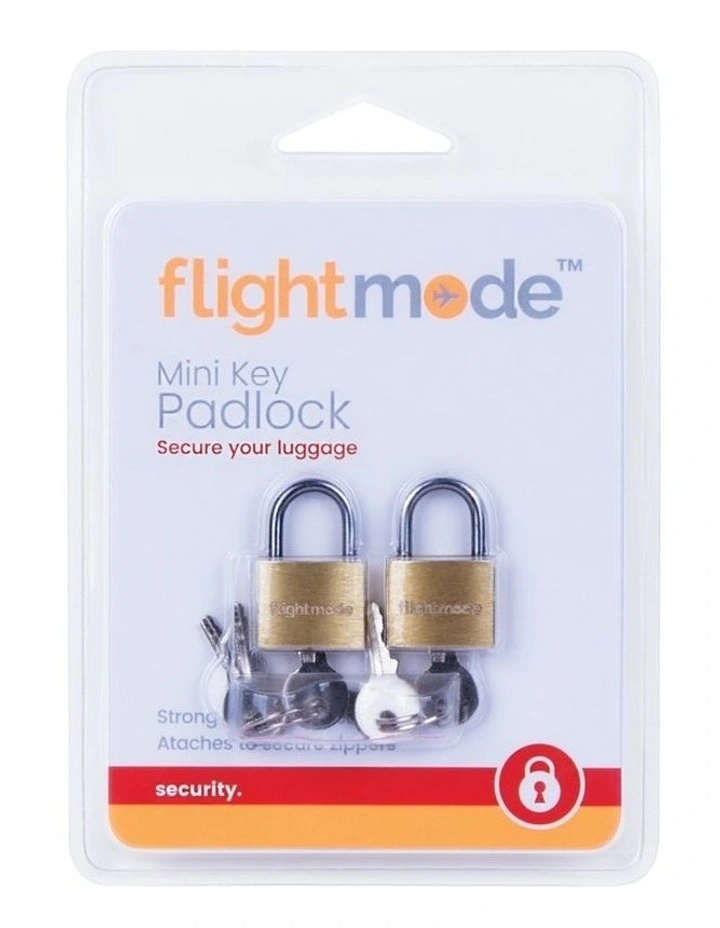 Brass Padlock 2 Pack