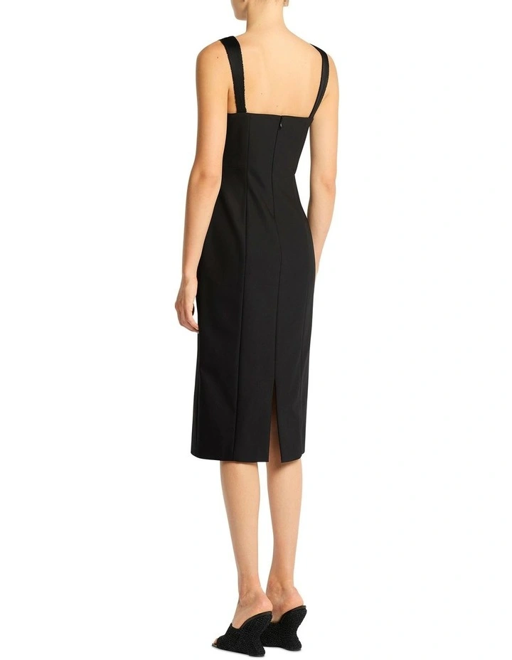 The Donatella Dress in Black