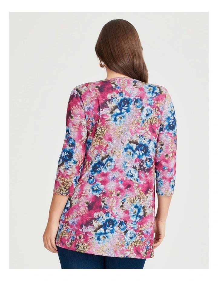 Snug Top in Floral Print