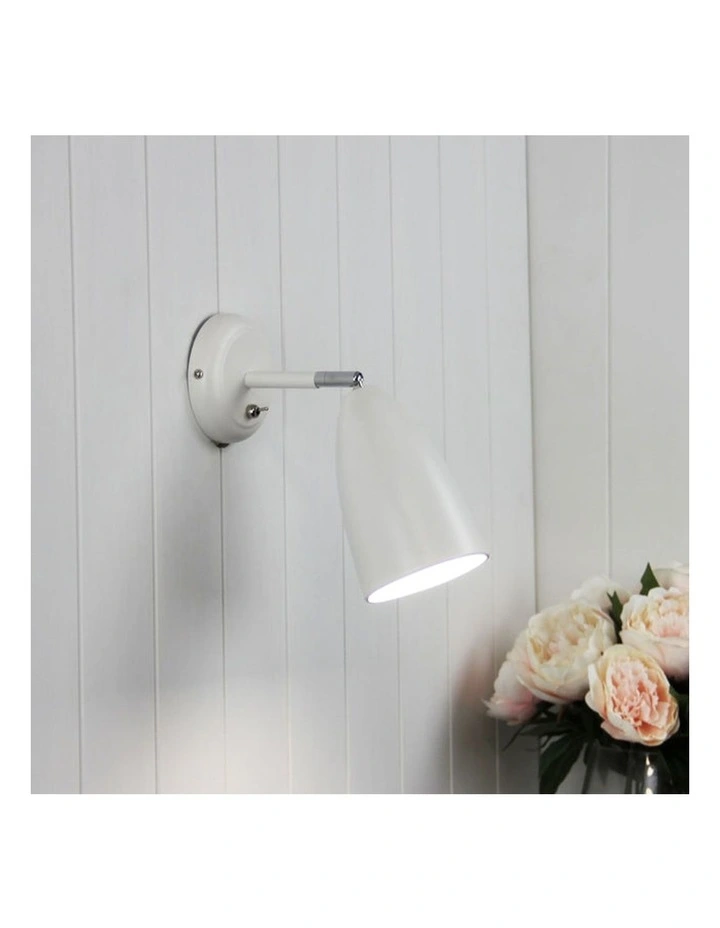 Salem Adjustable Wall Light White