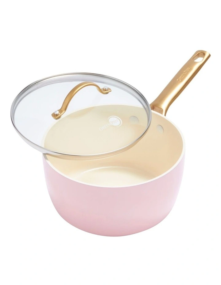Padova Saucepan with Lid 18cm in Blush
